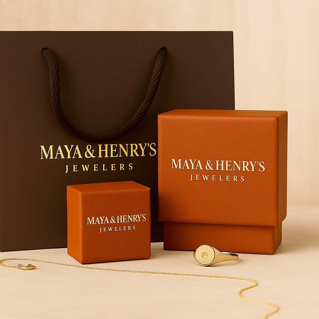 Black Spinel Baguette Ring | Gold